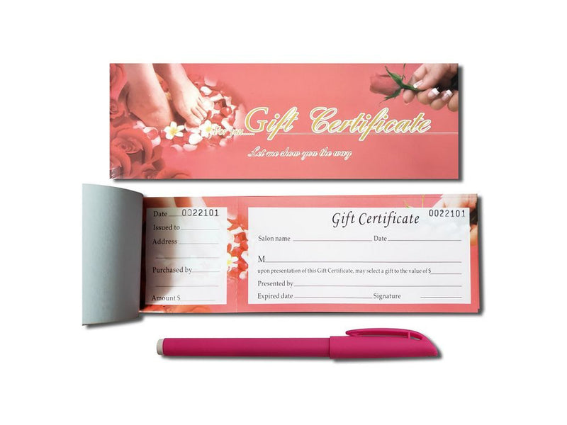 Gift Certificate Pack