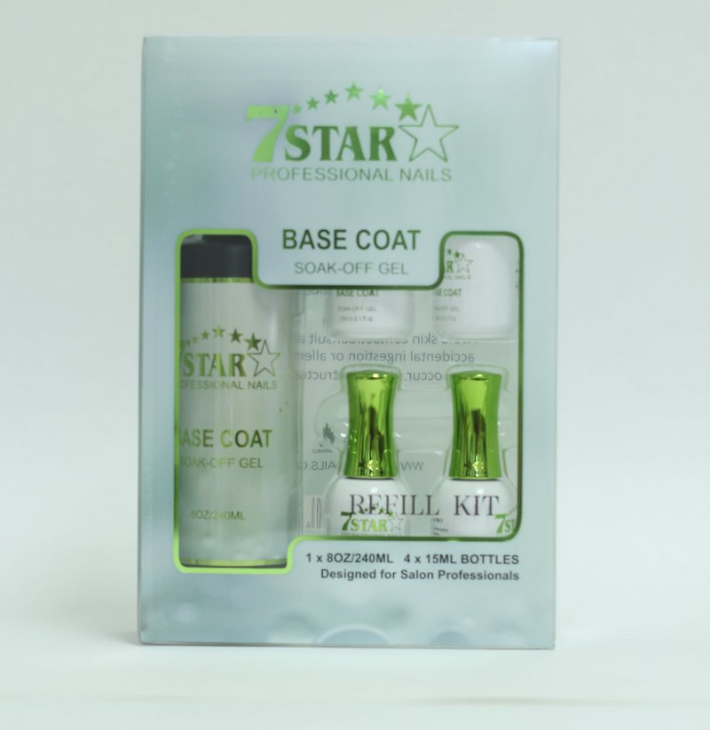 7Star Base Coat Soak Off Kit